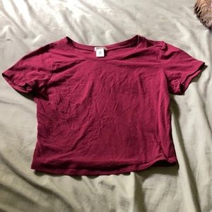 Red Crop Top
